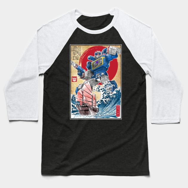 Soundwave in Japan Baseball T-Shirt by DrMonekers